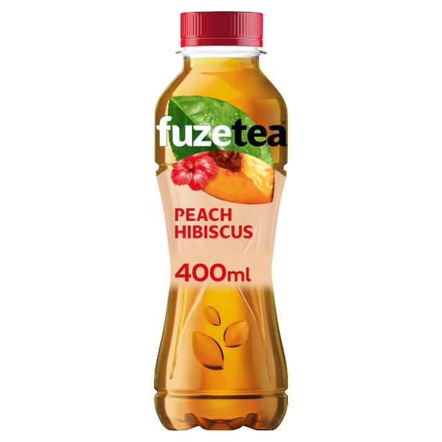 Fuze Iced Tea Peach Hibiscus 400ml x12 (Bottle)