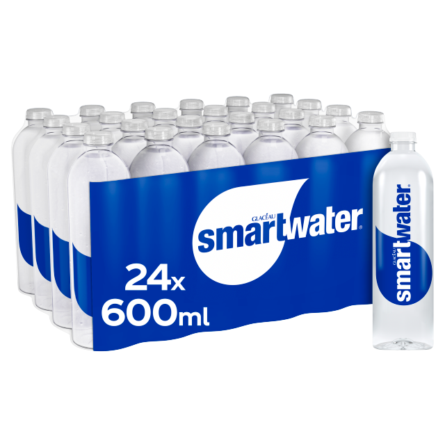 Glaceau Smartwater 600ml x 24 (Bottle)
