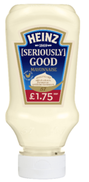Groceries Grocery Heinz Mayo Tdown Ketchup PM 1.75 220ml 6