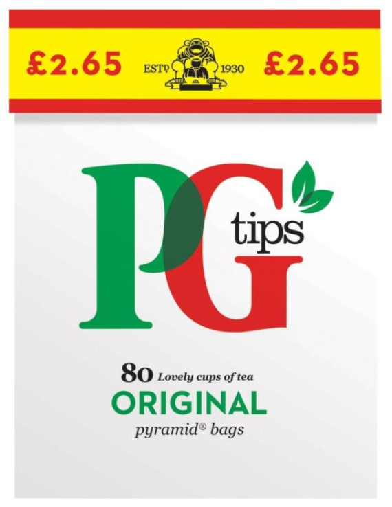 Groceries Tea PG Tips PM 2.65 80s 6