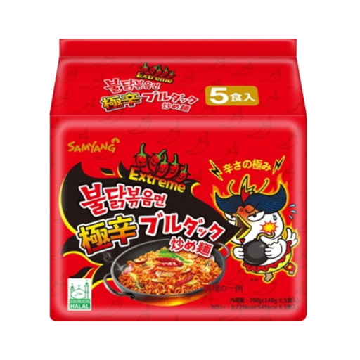 Noodles Samyang Double Spice Hot Multi NPM 140g 5s 8