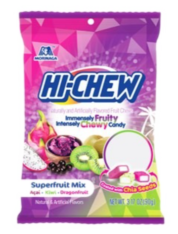 [Swee-All-SE-7721] Sweets & Candy Hi Chew Exotic Fruit Mix Peg Bag NPM 100g 6