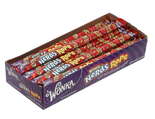 Sweets & Candy Nerds Rope Rainbow NPM 26g 24