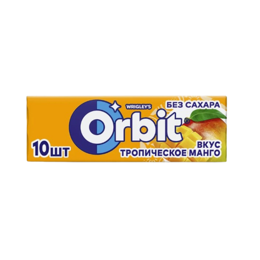 [Chew-All-SE-4419] Chewing Gums Orbit Mango NPM 13.6g 30