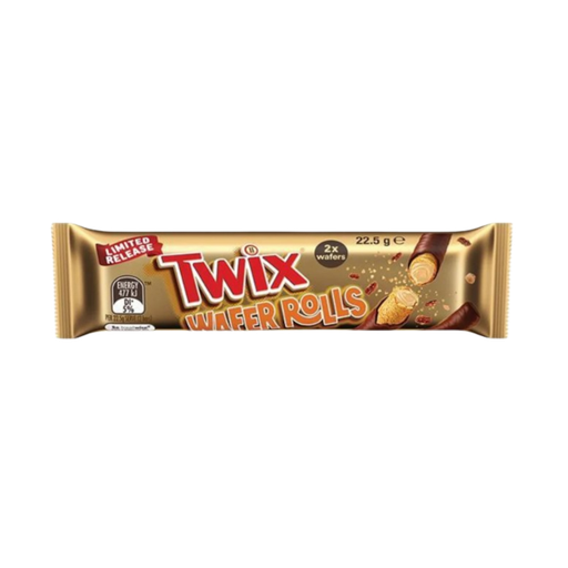 [Choc-All-SE-4907] Chocolates Twix Wafer Rolls NPM 22.5g 12