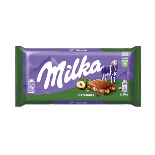 [Choc-All-SE-8960] Chocolates Milka Hazelnut NPM 90g 24