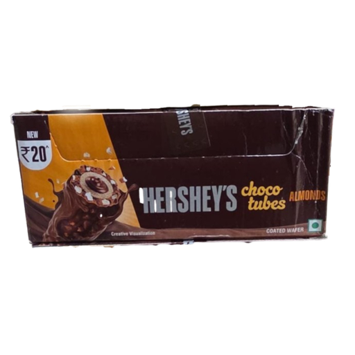[Choc-All-SE-9003] Chocolates Hershey's Choco Tubes Almond 25g 12
