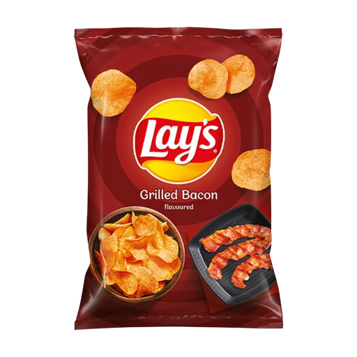 [Cris-All-SE-5309] Crisps Lays Grilled Bacon NPM 130g 21